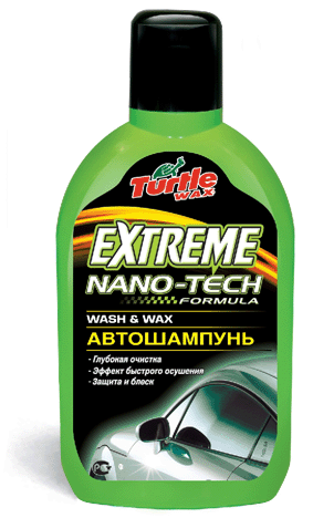 TURTLE WAX  Extreme Nano Tech WASH & WAX  