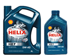 Моторное масло Shell Helix HX7 SAE 5W-40