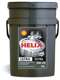   Shell Helix Ultra Extra SAE 5W-30  20