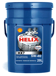   Shell Helix HX7 SAE 5W-40   20 