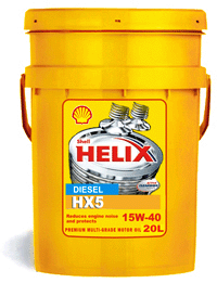   Shell Helix Diesel HX5 SAE 15W-40   20 