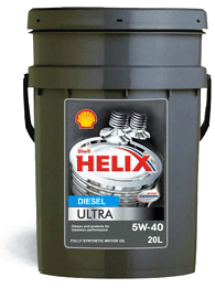   Shell Helix Diesel Ultra SAE 5W-40  20 