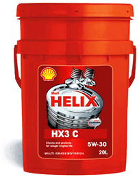   Shell Helix   (API SJ/CF) SAE 5W-30  20 